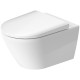 Унитаз подвесной DURAVIT D-Neo Rimless 45770900A1. с микролифтом